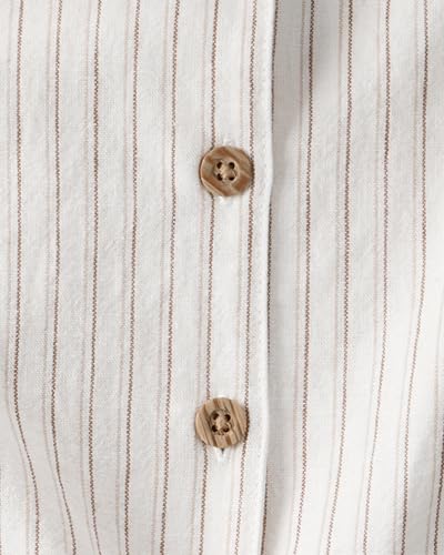 Carter's Girl 3-Piece Short Set, Tan/Ivory, 3M