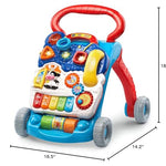 VTech Sit-to-Stand Learning Walker (Frustration Free Packaging), Blue