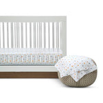 Delta Children 100% Cotton Flannel Baby Receiving Blankets for Girls and Boys – 30x30 Inches (Pack of 2), Space Exploration