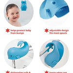 Skip Hop Baby Bath Spout Cover Universal Fit MOBY Blue