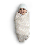 Delta Children 100% Cotton Muslin Baby Receiving Blankets for Girls and Boys – 47x47 Inches (Pack of 4), Neutral Boho