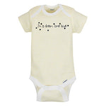 Gerber Unisex Baby 5-Pack Short Sleeve Variety Onesies Bodysuits Clouds 0-3 Months