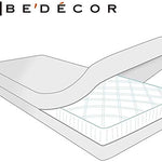 Bedecor Zippered Twin Mattress Protector Cover for 3"-6" Depth Mattress,Fully Encased Liquid Proof Urine Pee Protection Breathable Smooth Incontinence Pet Baby Potty Training