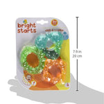 Bright Starts Chill & Teethe Water-Filled BPA-Free Baby Teething Toy, Ages 3 Months+ (Pack of 2)