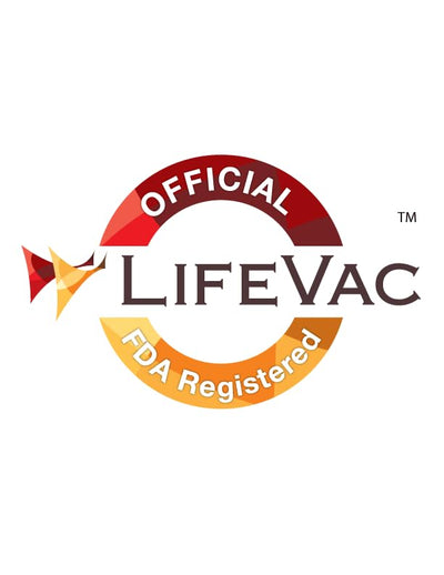 LifeVac Home & Yellow Travel Combo Kit - Portable Suction Rescue Device, First Aid Kit for Kids and Adults, Portable Airway Suction Device for Children and Adults