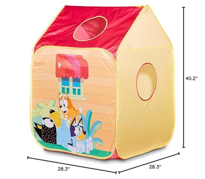 Bluey - Pop 'N' Fun Play Tent - Pops Up in Seconds and Easy Storage, Multicolor