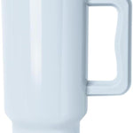 Simple Modern 40 oz Trek Tumbler with Handle and Straw Lid | Cup Holder Friendly Insulated Stainless Steel Travel Mug | Almond Birch