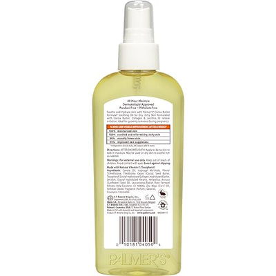 Palmer's Cocoa Butter Formula Soothing Oil with Vitamin E, Dry, Itchy Skin Relief, Pregnancy-Safe Anti-Itch Body Oil, 5.1 Ounces