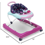 Delta Children First Exploration 2-in-1 Activity Walker - with Music, Removable Play Tray, Push Walker Mode, Machine-Washable, Orbit