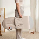BabyBjörn Bouncer Bliss, Woven Mélange, Light Beige | 2-in-1 Adjustable Baby Bouncer Seat and Toddler Chair, Newborn to Toddler (8-29 lbs), 4 Positions, Lightweight & Portable