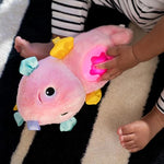 Baby Einstein Sea Dreams Seahorse Plush Soother Toy, with Music and Lights, Ages 0 Months and Up, Pink