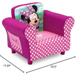 Delta Children Upholstered Chair, Disney Minnie Mouse