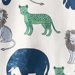 little planet by carter's unisex-baby Baby and Toddler 2-piece Pajamas made with Organic Cotton, Safari Print, 6 Months