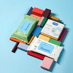 Mustela Baby Home Compostable Cleansing Wipes - Natural Avocado - For Face, Body & Diaper Area - Lightly Fragranced - 99% ingredients of natural origin & plant-based fibers - All skin types - 60 ct.