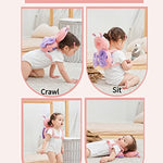 JunNeng Toddler Baby Head Protection Cushion Backpack Wear,Pink Butterfly