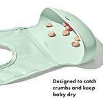 OXO Tot Roll-Up Bib - 2 Pack - Drizzle and Opal