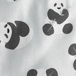 little planet by carter's unisex-baby 3-pack Long Sleeve Bodysuits made with Organic Cotton, Panda/Star/Striped , 3M