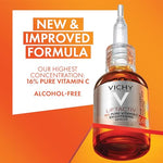 Vichy LiftActiv Vitamin C Serum For Face, Brightening Serum With 16% Pure Vitamin C + Hyaluronic Acid + Vitamin E, Improves Radiance & Firmness, Anti Aging, Protects Skin From Discoloration