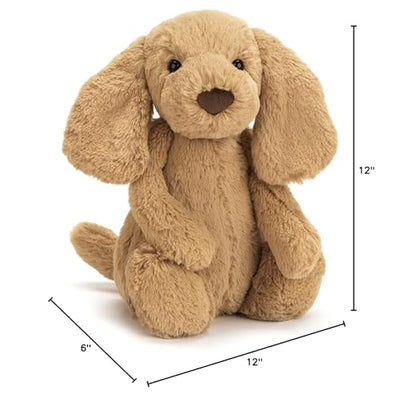 Jellycat If I were a Dog Board Book and Bashful Toffee Puppy Stuffed Animal
