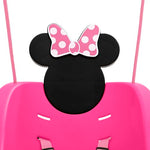 Disney Minnie Mouse 2-in-1 Outdoor Swing by Delta Children – for Babies and Toddlers – Full Bucket Seat