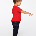 RABBIT SKINS Infant 100% Cotton Jersey Short Sleeve Tee, Ash, 24 Months