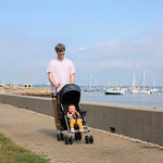 Ingenuity 3Dlite Convenience Stroller, Gray – Lightweight Stroller with Aluminum Frame, Large Seat Area, 4 Position Recline, Extra Large Storage Basket – Infant Stroller for Travel and More