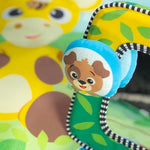 Baby Einstein Discovery Garden Tummy Time Mat & Mirror, Ages 0-6 Months, Multisensory