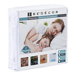 Bedecor Zippered Twin Mattress Protector Cover for 3"-6" Depth Mattress,Fully Encased Liquid Proof Urine Pee Protection Breathable Smooth Incontinence Pet Baby Potty Training
