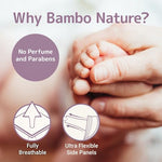 Bambo Nature Hypoallergenic Dream Baby Diapers, Eco-Labeled Sustainable Diapers, Enhanced Leakage Protection, Totally Chlorine-Free, Skin Friendly, and Super Absorbent - Size 0 (24 Count)