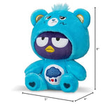 Care Bears - Badtz-Maru Dressed As Grumpy Bear 8" Fun-Size Plush, Blue - Soft, Huggable Bestie! – Good for Girls and Boys, Employees, Collectors, Ages 4+