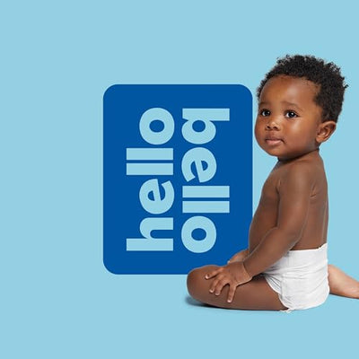 Hello Bello Shampoo and Body Wash, Gentle Hypoallergenic Formula for Babies and Kids, Vegan and Cruelty-Free, Fragrance Free, 10 fl oz