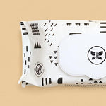 The Honest Company Clean Conscious Unscented Wipes | Over 99% Water, Compostable, Plant-Based, Baby Wipes | Hypoallergenic for Sensitive Skin, EWG Verified | Pattern Play, 60 Count