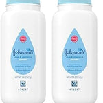 Johnson's Baby Naturally Derived Cornstarch Baby Powder with Aloe and Vitamin E for Delicate Skin, Hypoallergenic and Free of Parabens, Phthalates, and Dyes for Gentle Baby Skin Care, 1.5 oz