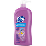 Dial Kids all in one hair, body wash and bubble bath, Tear free and gentle on skin, Lavender Scent, 32 fl oz