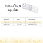 Burt’s Bees Baby Organic Baby Bibs – 100% Cotton Newborn Infant Bibs for Baby Boys & Girls