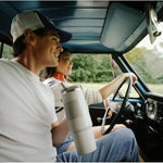 Stanley Quencher ProTour Flip Straw Tumbler with Leakproof Lid 30 oz | Built-In Straw and Handle | Cup Holder Compatible for Travel | Insulated Stainless Steel Cup | BPA-Free | Azure Fade