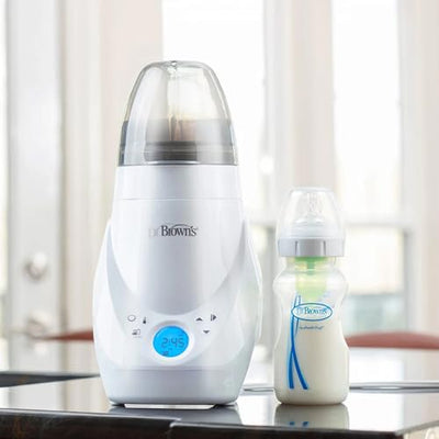 Dr. Brown's Deluxe Baby Bottle Warmer and Sterilizer for Formula, Breast Milk, and Baby Food Jars