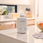 Baby Brezza AirSwirl Waterless Baby Bottle Warmer - Hospital-Grade Safe Warming for Breastmilk + Formula - No Hot Spots, No Water - Works with Nearly All Bottles