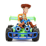 Jada Toys Jada Disney Pixar Toy Story 4 Turbo Buggy W/Woody Radio Control Vehicle, 2.4 Ghz, 1: 24