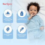 MaryRuth Organics USDA Organic Infant Liquid Probiotic Drops | Baby Essentials | Probiotics for Infants | Baby Probiotic Drops | Proprietary Probiotic Blend | Vegan | Non GMO | 125 Servings