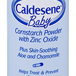 Caldesene Cornstarch Baby Powder with Zinc Oxide, Talc-Free Baby Powder, 5 Oz