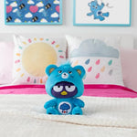 Care Bears - Badtz-Maru Dressed As Grumpy Bear 8" Fun-Size Plush, Blue - Soft, Huggable Bestie! – Good for Girls and Boys, Employees, Collectors, Ages 4+