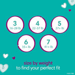 Pampers Cruisers Diapers - Size 6, 52 Count, Disposable Active Baby Diapers with Custom Stretch