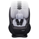 Maxi-Cosi Pria All-in-One Convertible Car Seat, Infant to Toddler Car Seat, Easy-Install Harness, Machine-Washable Cover, 5-100 lbs, Blackened Pearl