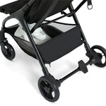 Jeep Altitude Compact Travel Stroller by Delta Children Greenguard Gold, Easy One Hand Fold, Lightweight, Extendable Canopy with Peek-a-Boo Window, Reclining Seat, 4 Wheel Suspension, Olive Green