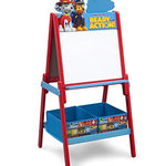 Delta Children Wooden Double-Sided Kids Easel with Storage -Ideal for Arts & Crafts, Homeschooling and More - Greenguard Gold Certified, Nick Jr. PAW Patrol