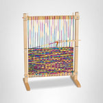 Melissa & Doug Wooden Multi-Craft Weaving Loom: Extra-Large Frame (22.75 x 16.5 inches)