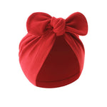 QandSweat 0-24 Months Newborn Girls' Hats Cotton Cap Infant Hat Baby Shower (Rabbit Ear 9Pack)