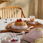 BabyBjörn Dinnerware Set, 8 pcs, Powder Pink