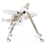 Peg Perego Prima Pappa Zero 3 - High Chair - for Children Newborn to 3 Years of Age - Made in Italy - Astral (Beige)